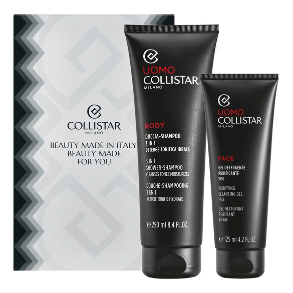 Collistar - Spring Set Men - Doccia Shampoo E Gel Detergente - man Kit Doccia Shampoo + Gel Detergente - Donna