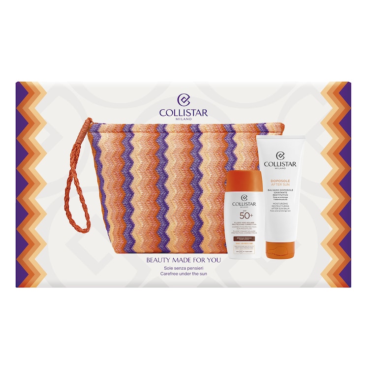 Kit Sun Lover - Fluido Viso Solare Anti Macchia e Balsamo Doposole