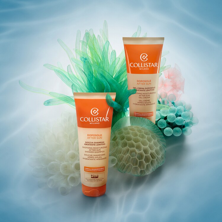 DOCCIA-SHAMPOO DOPOSOLE IDRATANTE LENITIVO - detergente corpo e capelli