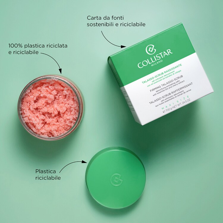 Talasso-Scrub Exfoliante Reafirmante - Exfoliante con aceites esenciales