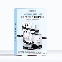 100% Clean, Zero Frizz – Cestovní sada péče o vlasy