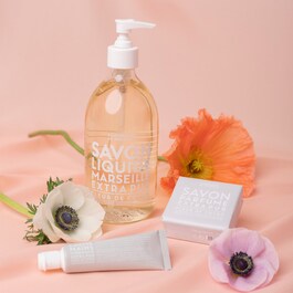 Savon Liquide de Marseille - Parfum Fleur de Coton