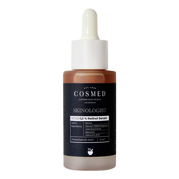 Skinologist 0,5 % - Retinol ve Peptit İçeren Yenileyici Serum , COSMED