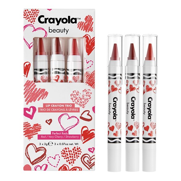 Perfect Red Trio Set creioane de buze, CRAYOLA