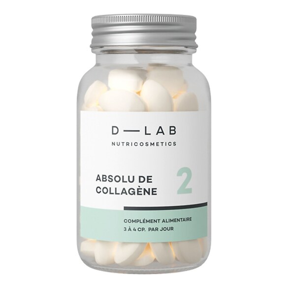 Colágeno absoluto 2,5 meses - Complemento Alimenticio Anti-edad, D-Lab Nutricosmetics