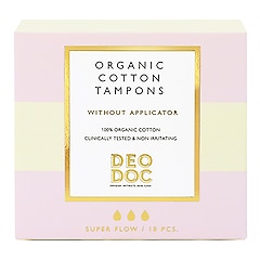 Tampons - Bio-Baumwolle, DEODOC