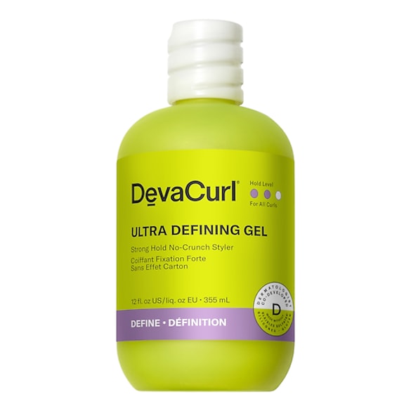 Ultra Defining Gel - Coiffant Fixation Forte Sans Effet Carton, DEVACURL