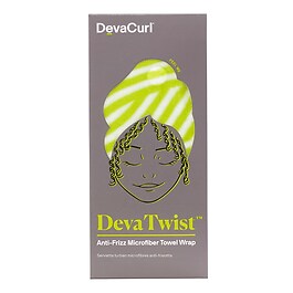 DevaTwist - Serviette Microfibres À Enrouler Anti-Frisottis