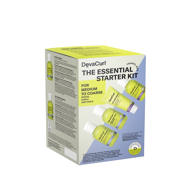 Essential Starter-Set - Pflegeset für normales bis dickes lockiges Haar