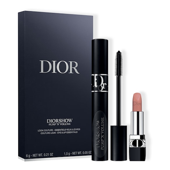 Look Couture Essentiels Yeux et Lèvres - Mascara et mini-rouge à lèvres, DIOR