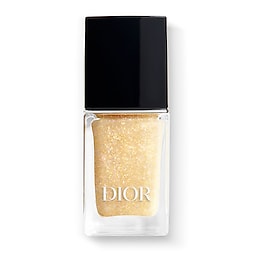 Dior Vernis - Top Coat Nail Polish - Golden Pearly Pigments - Glittery Finish