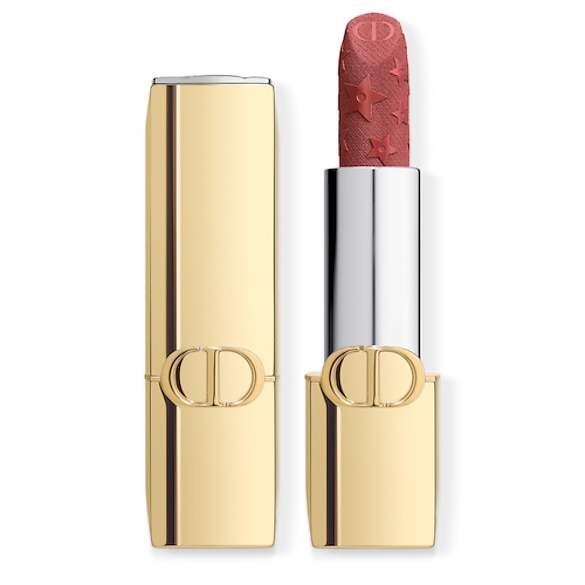 Barra de labios Rouge Dior - Estuche dorado y barra grabada en edición limitada, Dior