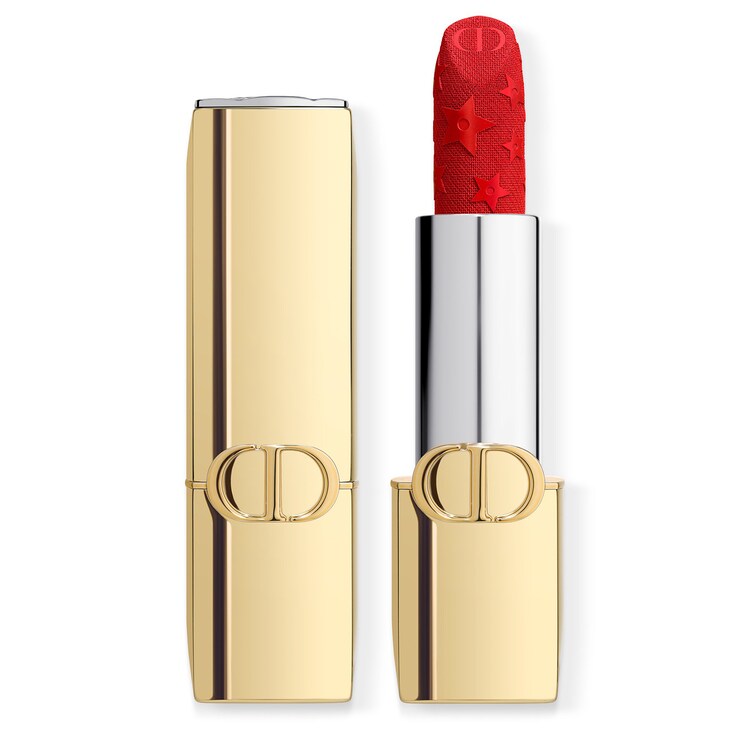 Rouge Dior Lipstick - Golden Case & Engraved Stick in Limited Edition 