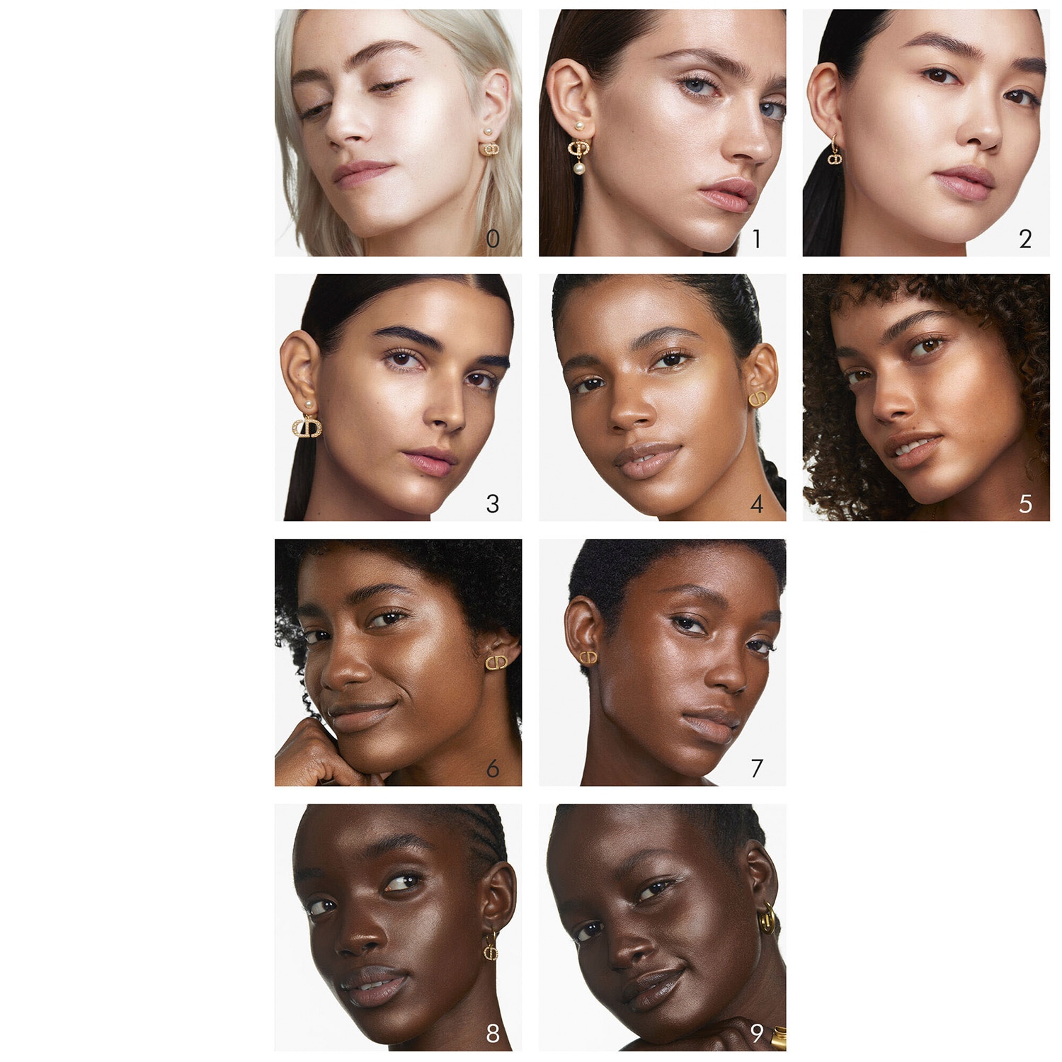 フェイスカラー Dior Forever Glow Star Filter 1 Dior Forever Glow Star Filter - Udoskonalający i