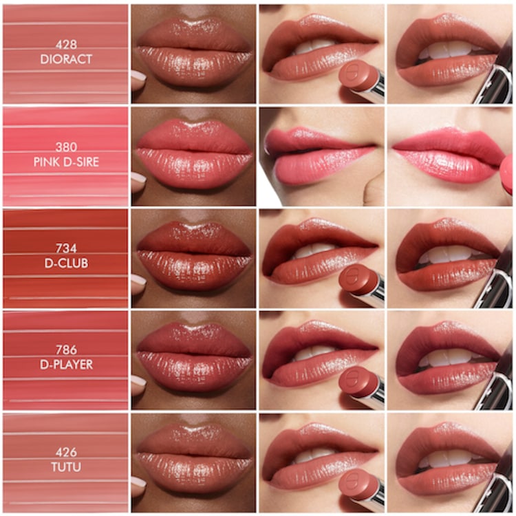 Recharge Dior Addict - Recharge rouge à lèvres brillant  Soin floral hydratant