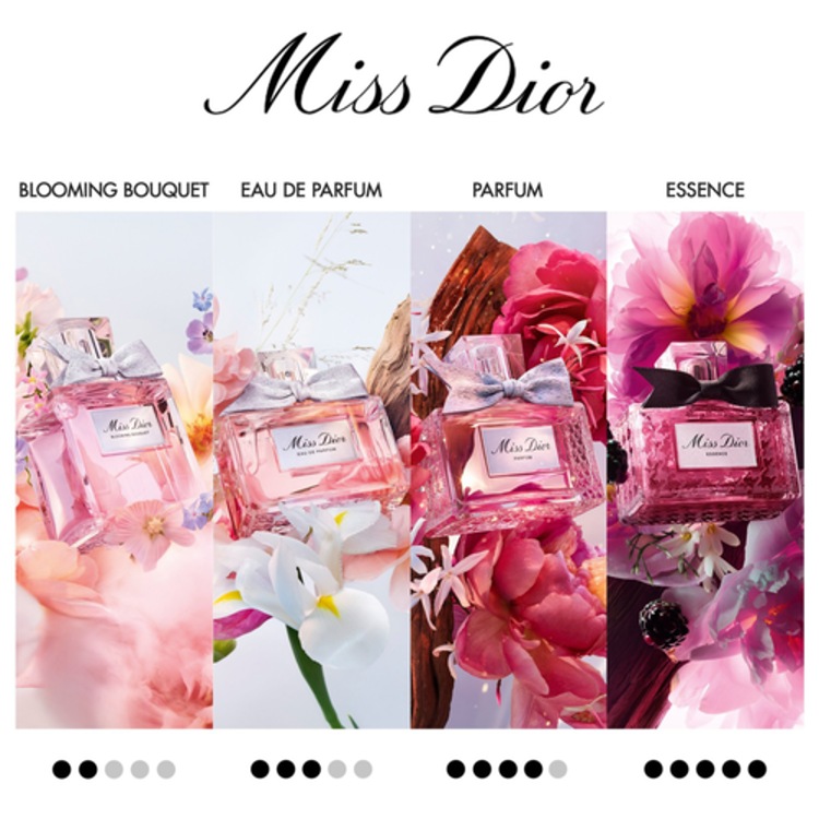 Miss Dior Essence - notes confiturées, florales, boisées
