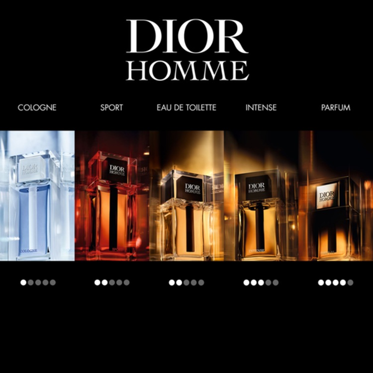 Dior Homme Parfum - Notes ambrées, boisées et fleuries