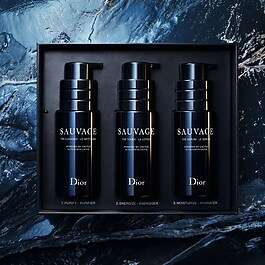 Sauvage Kit - Limpiador, loción y sérum con el poder del cactus