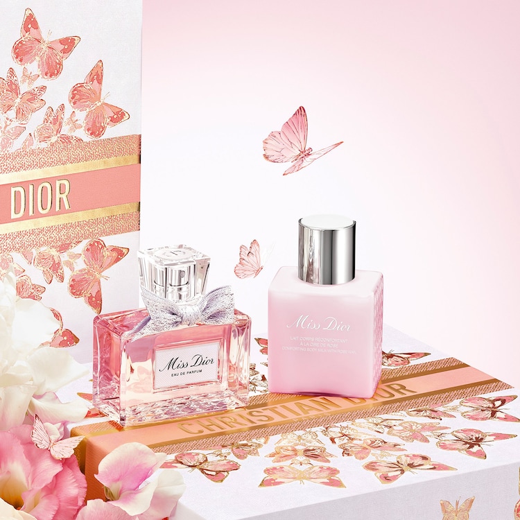 Cofre Miss Dior edición limitada - Eau de parfum y leche corporal