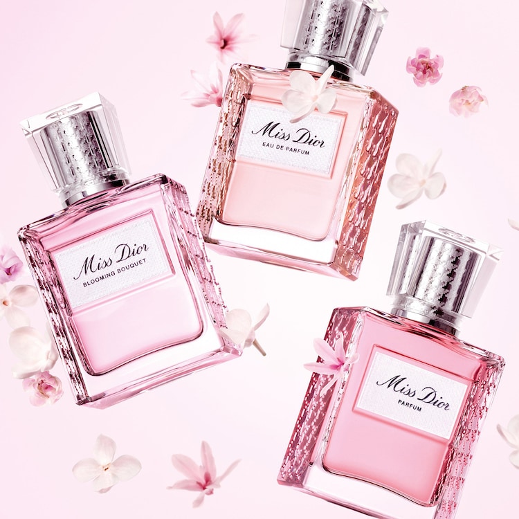 Miss Dior Eau de Parfum Roller-Pearl - Notes florales vanillées et sensuelles