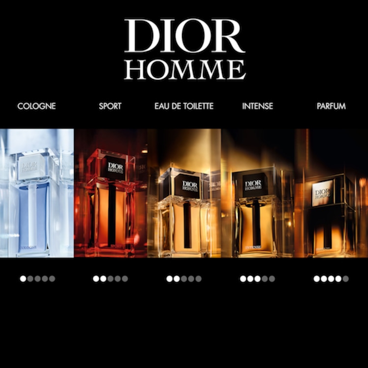 Dior Homme Intense - Eau de parfum, Notes boisées, ambrée, iris & vanille
