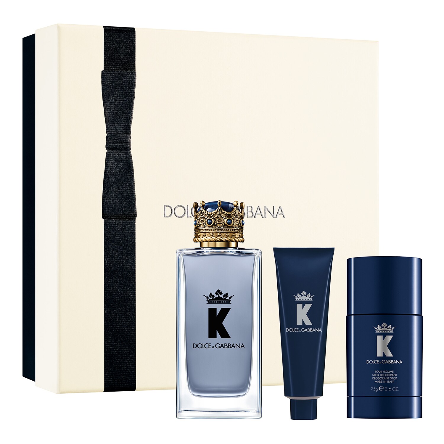 DOLCE & GABBANA - K Dolce&Gabbana - sada, EDT, balzám po holení, deodorant