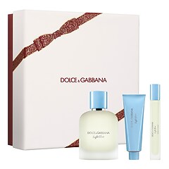 Light Blue Pour Homme – Set Eau de toilette with Shower gel and Travel Spray, Dolce & Gabbana