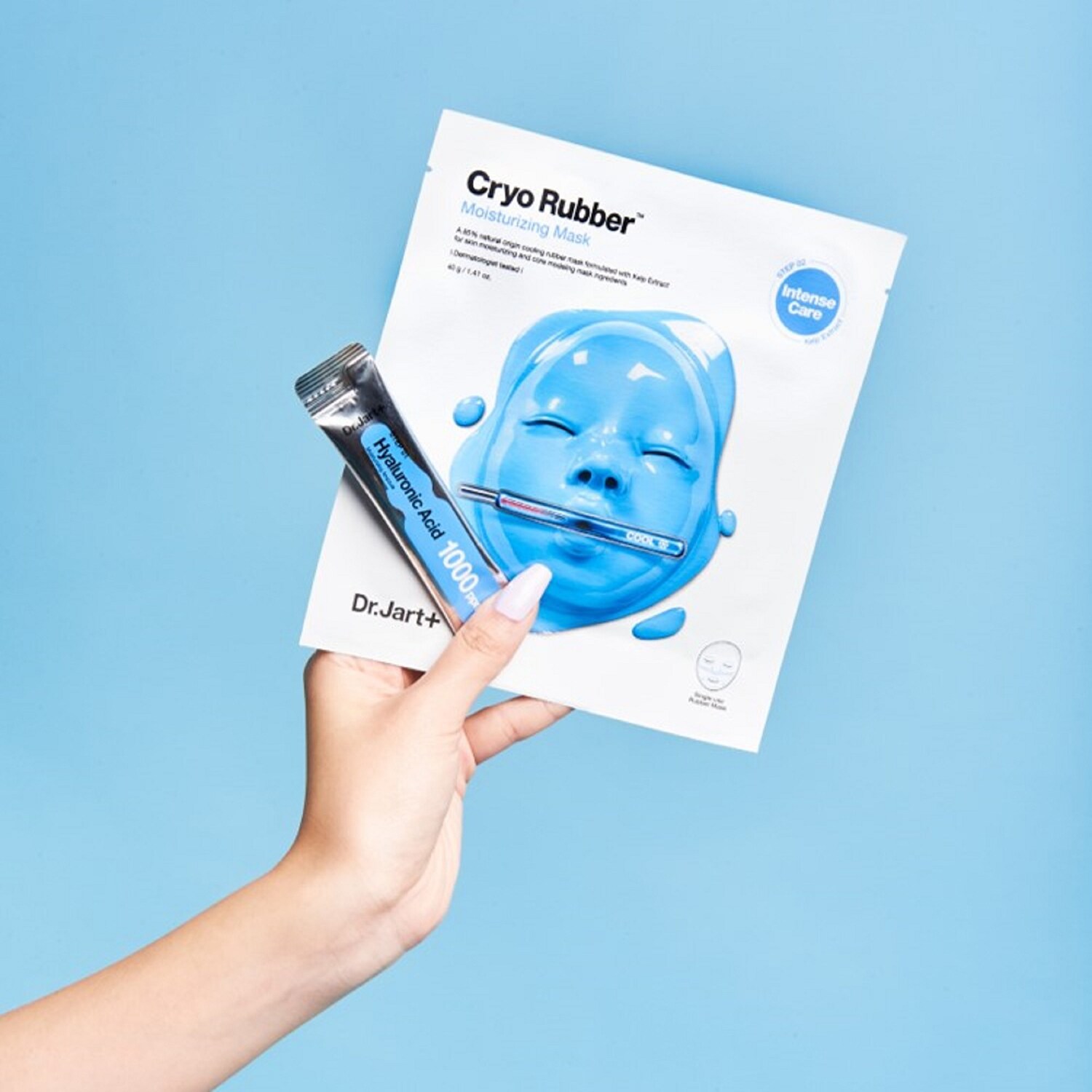 DR.JART+ Cryo Rubber™ - Masque Hydratant Visage à l'Acide Hyaluronique