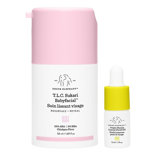 DRUNK ELEPHANT - T.L.C. Sukari Babyfacial - Maska Na Obličej