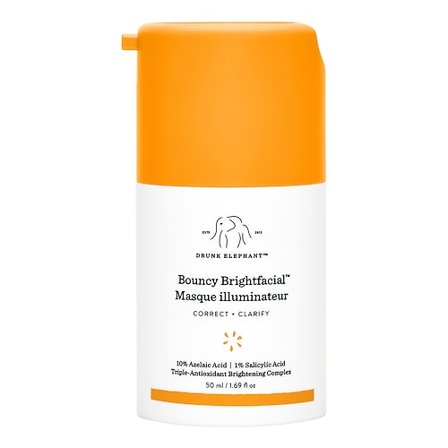 Drunk Elephant - Bouncy Brightfacial™ - Clarifying face mask | 6.53334e+07 -baby bar bouncy brightfacial mask ml