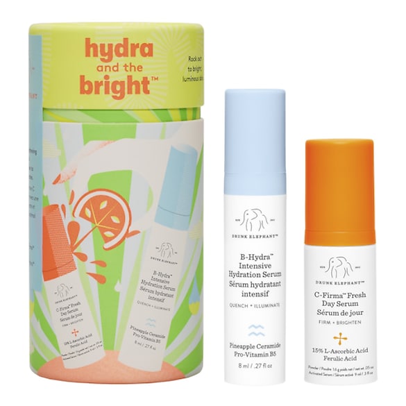 Hydra and the bright™ - Zestaw 2 serum w formacie podróżnym, DRUNK ELEPHANT