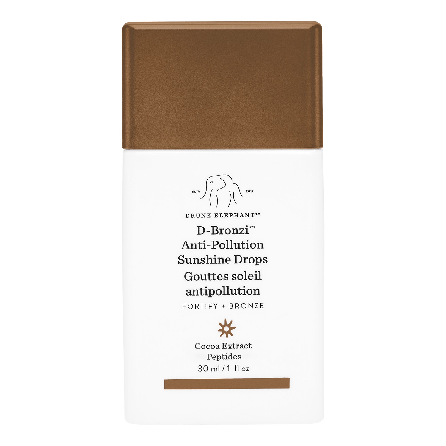 D-Bronzi™ - Gouttes Soleil Antipollution Sérum bronzant