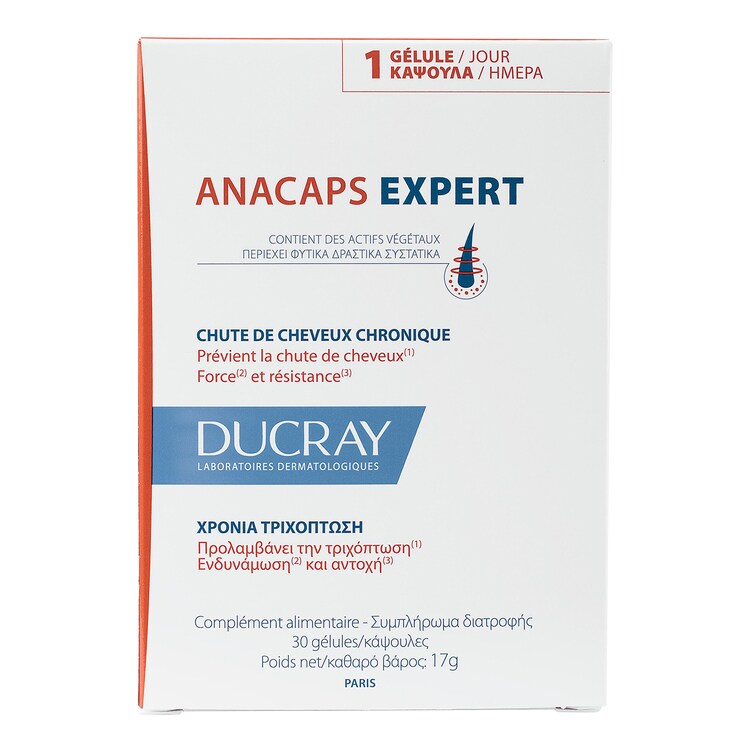 Anacaps expert - Chute de cheveux chronique