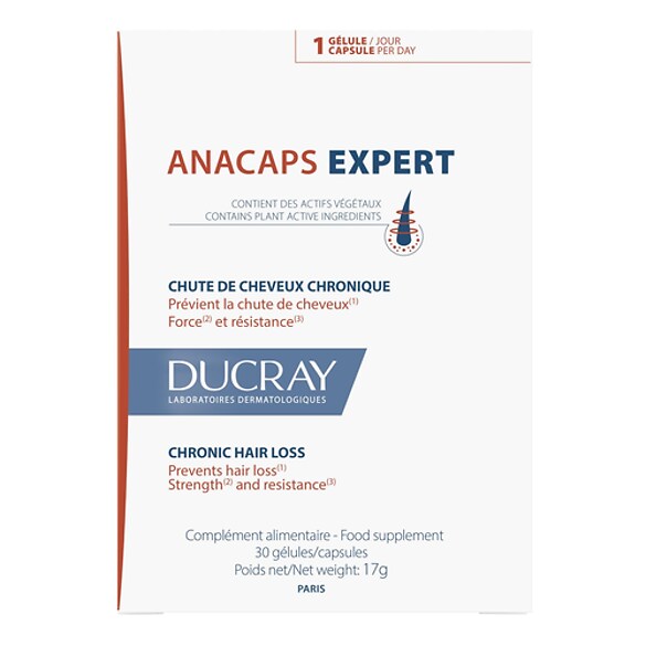 Anacaps expert - Chute de cheveux chronique, DUCRAY