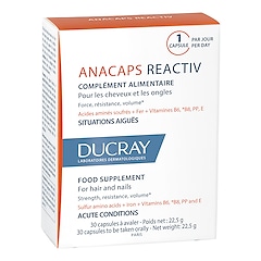 Anacaps Reactiv - Complément alimentaire anti-chute, DUCRAY