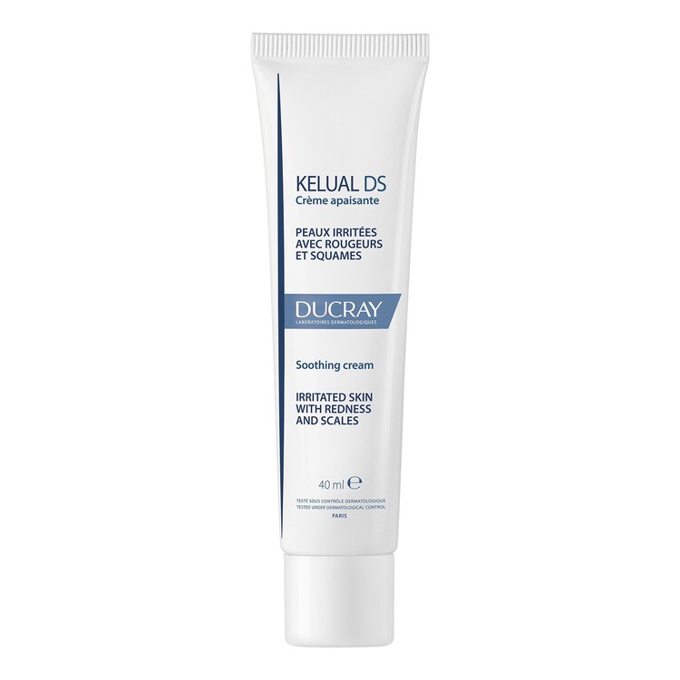 Ducray - Crème apaisante visage anti-squames KELUAL DS