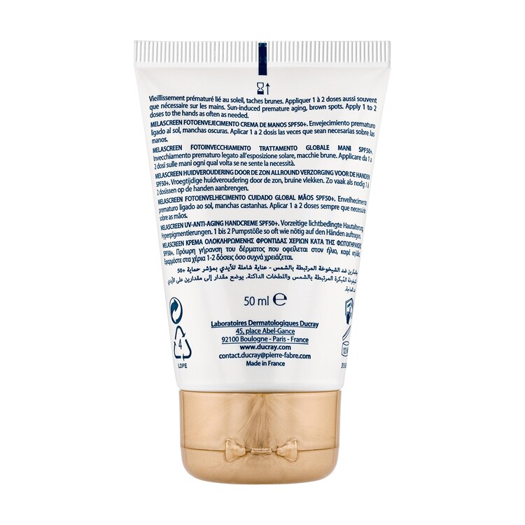 Melascreen - Soin Global Mains SPF50+