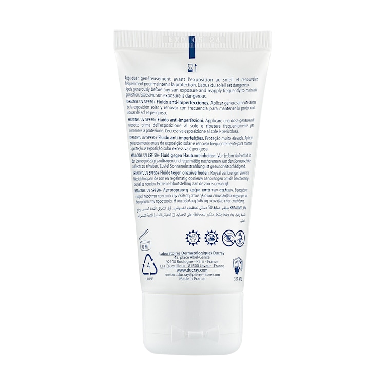 Keracnyl UV 50+ - Fluide anti-imperfections