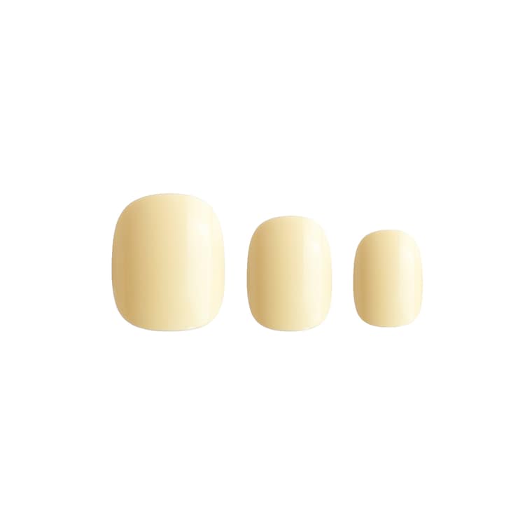 Butter Yellow, Short Squoval - Instant Pro Press-on Manicure
