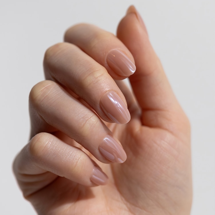 Glazed Latte, Short Almond - Instant Pro Press-on Manicure