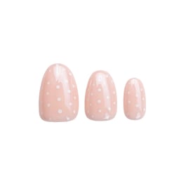 Glazed Polka, Short Almond - Instant Pro Press-on Manicure