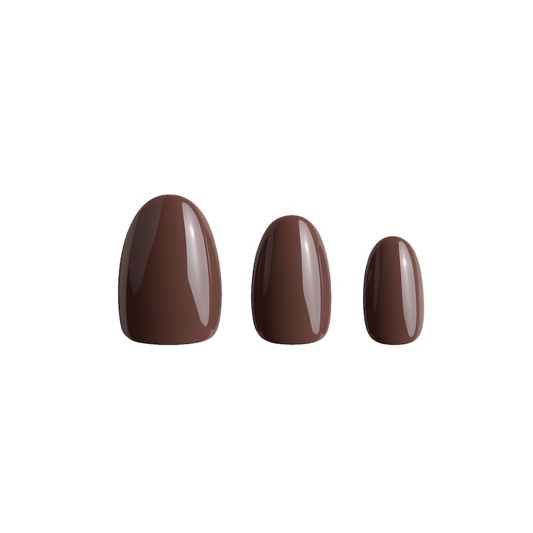 Espresso, Short Almond - Instant Pro Press-on Manicure