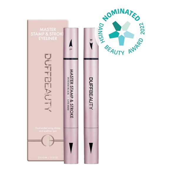 Master Stamp & Stroke Eyeliner - Black, DUFFBEAUTY
