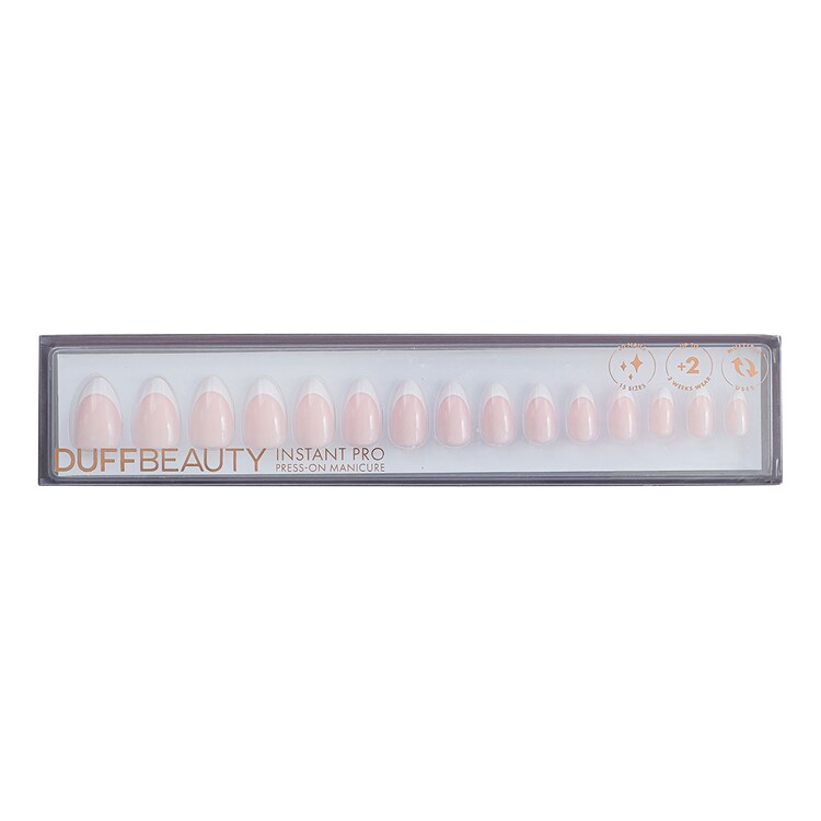 Classic French Medium Almond - Instant Pro Press-on Manicure