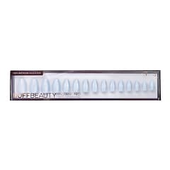 Glacier Blue, Medium Almond - Press-on naglar, DUFFBEAUTY