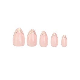 Instant Press-On - French Fairy, Medium Almond