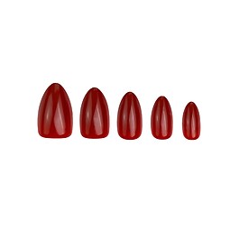 Instant Press-On - Cherry, Medium Almond