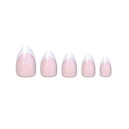 Classic French Medium Almond - Instant Pro Press-on Manicure