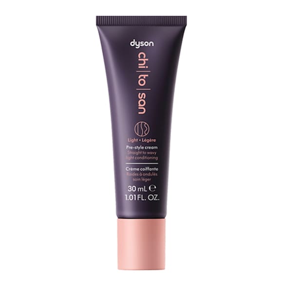 Chitosan - Crema pre-style , Capelli lisci o ondulati Formula leggera, mini, DYSON