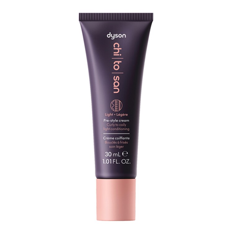 Chitosan - Crema de peinado ligera para cabello rizado a muy rizado  - Mini 